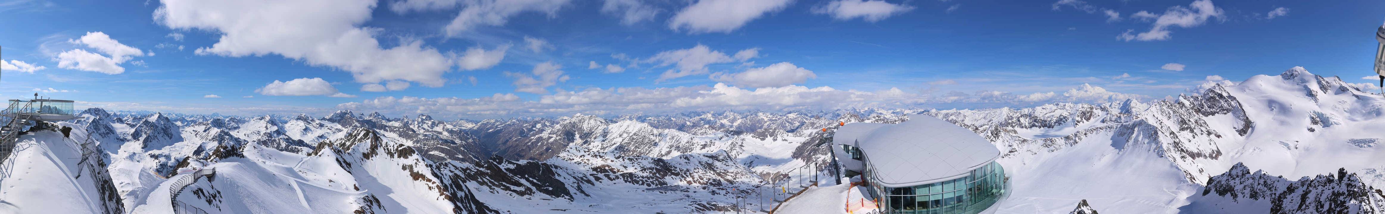 Archiv Foto Webcam Café am Pitztaler Gletscher