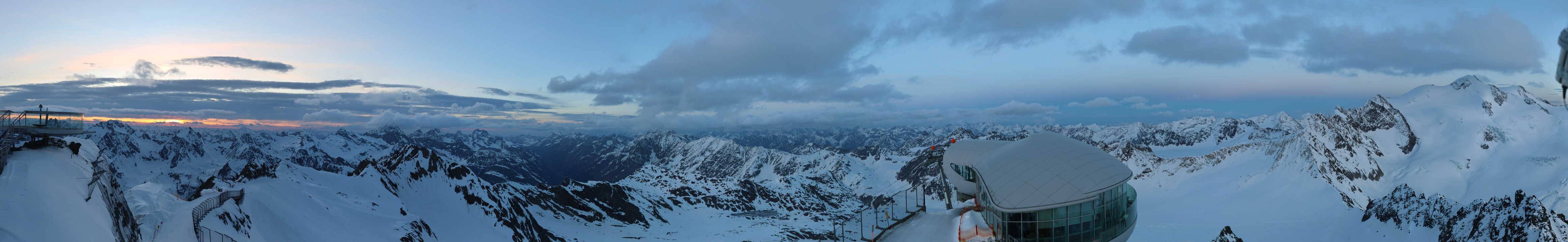 Archiv Foto Webcam Café am Pitztaler Gletscher