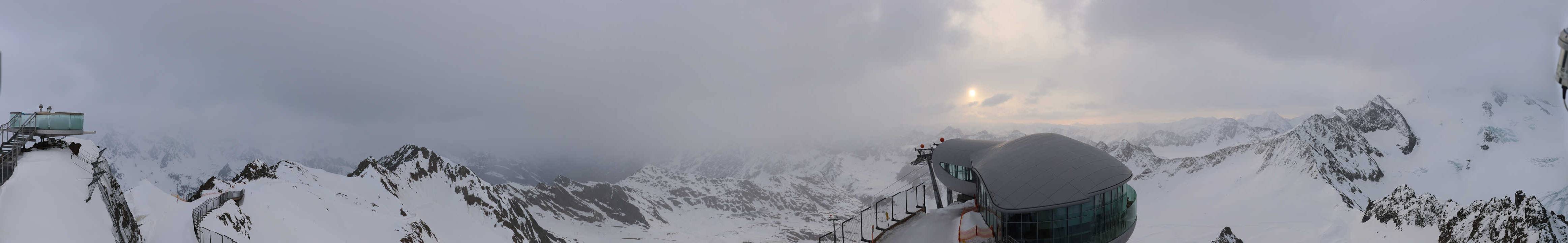 Archiv Foto Webcam Café am Pitztaler Gletscher