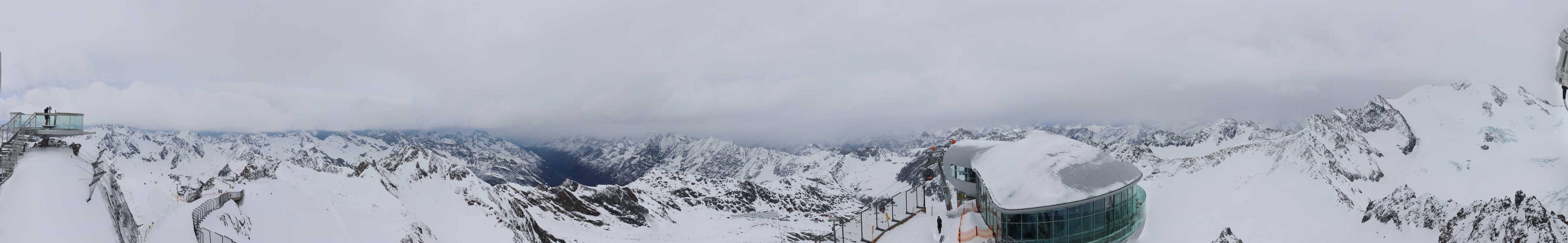 Archiv Foto Webcam Café am Pitztaler Gletscher