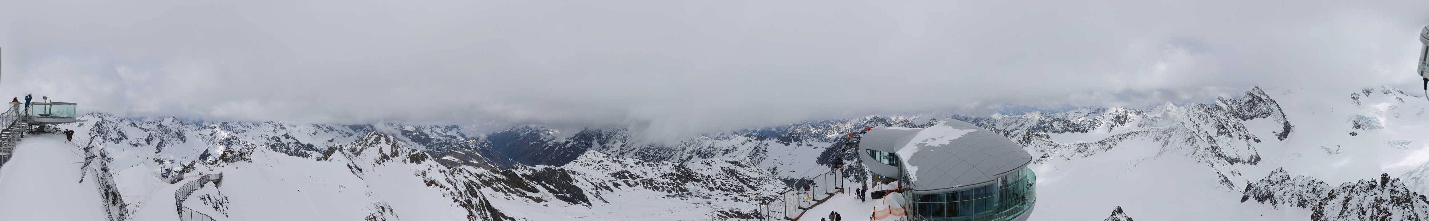 Archiv Foto Webcam Café am Pitztaler Gletscher