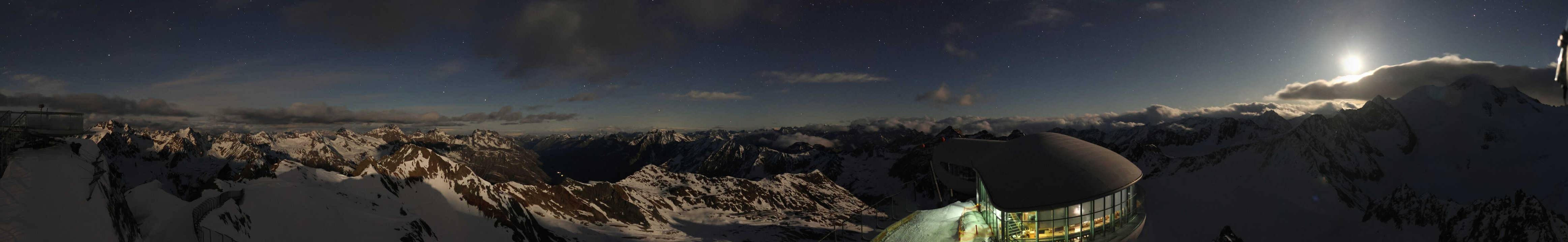 Archiv Foto Webcam Café am Pitztaler Gletscher
