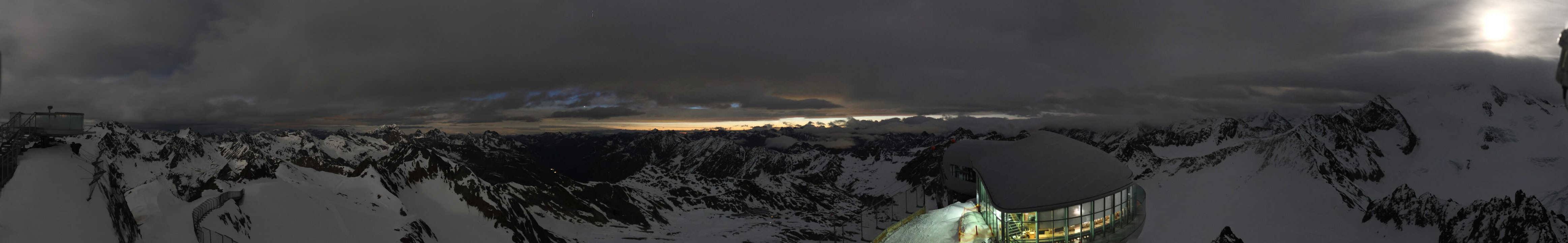 Archiv Foto Webcam Café am Pitztaler Gletscher