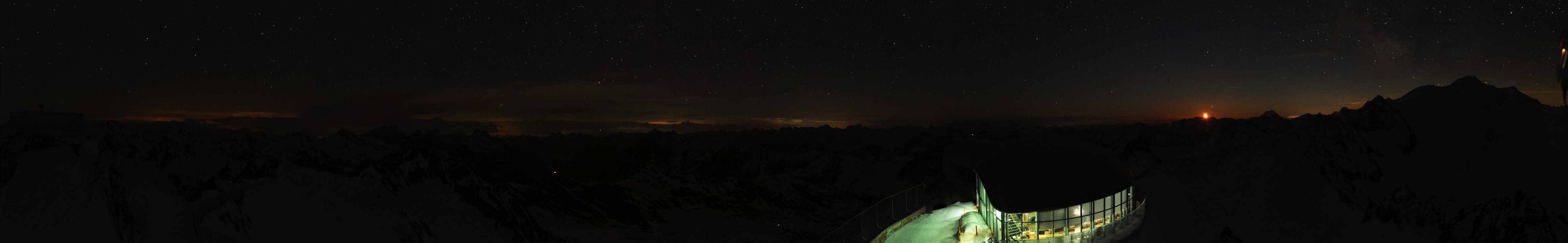 Archiv Foto Webcam Café am Pitztaler Gletscher