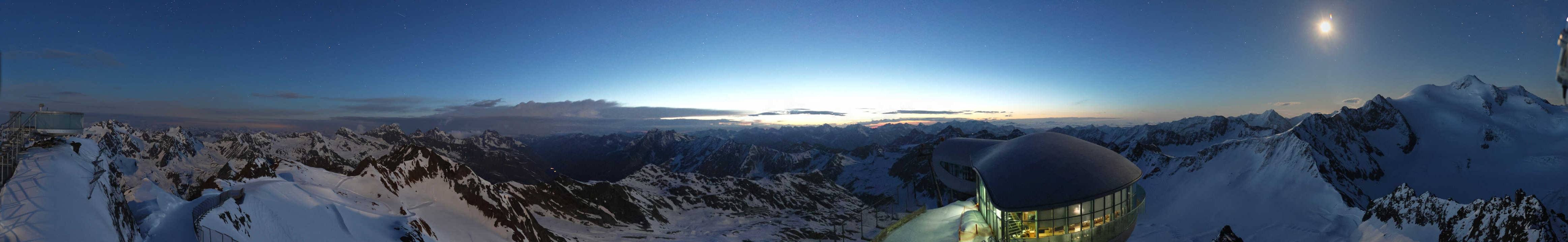 Archiv Foto Webcam Café am Pitztaler Gletscher