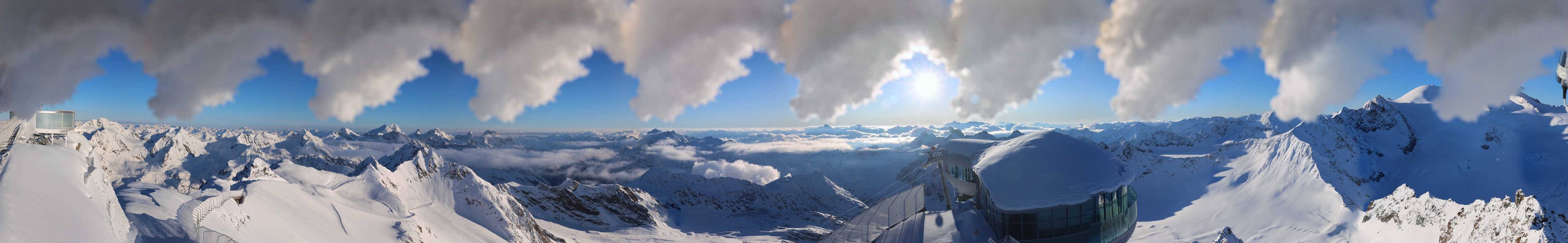 Archiv Foto Webcam Café am Pitztaler Gletscher