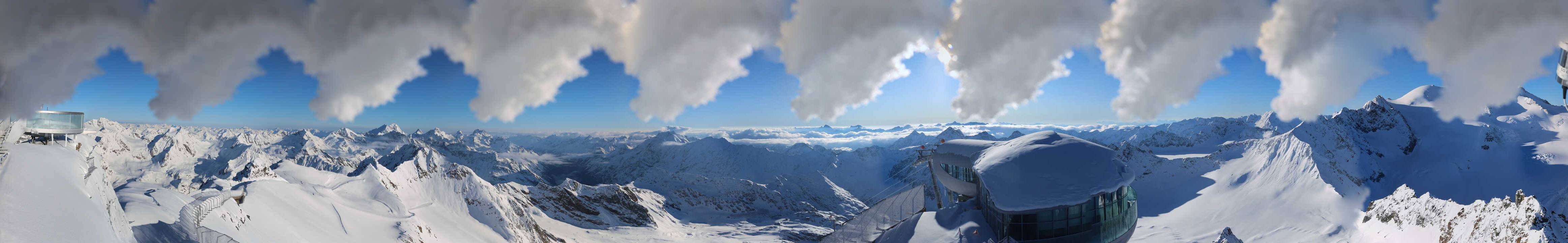 Archiv Foto Webcam Café am Pitztaler Gletscher