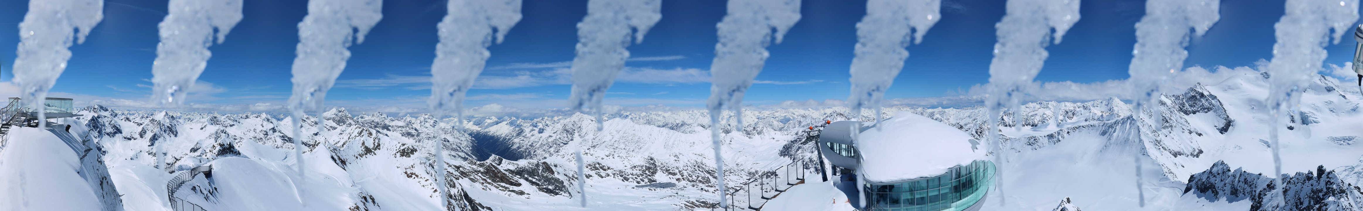 Archiv Foto Webcam Café am Pitztaler Gletscher