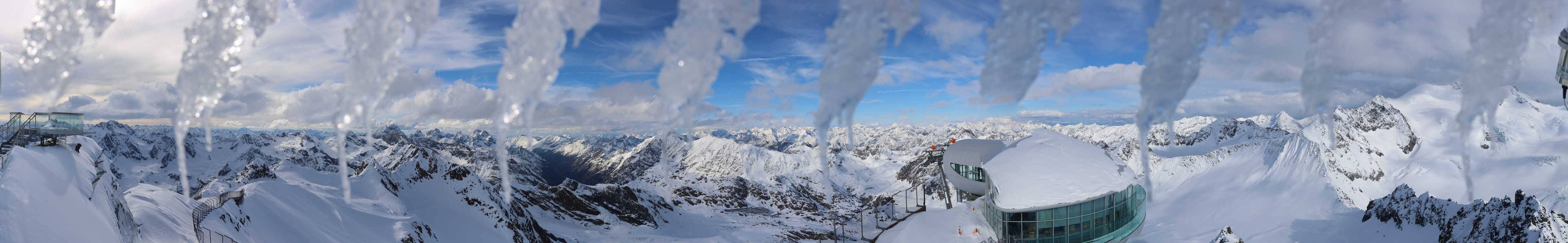Archiv Foto Webcam Café am Pitztaler Gletscher