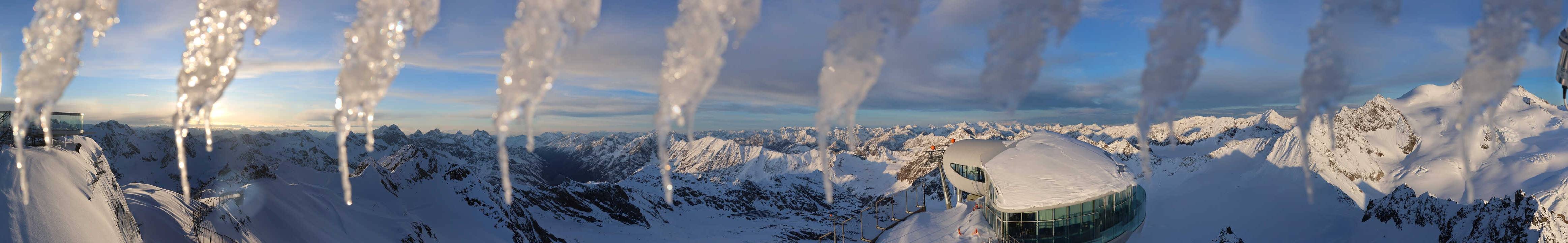 Archiv Foto Webcam Café am Pitztaler Gletscher