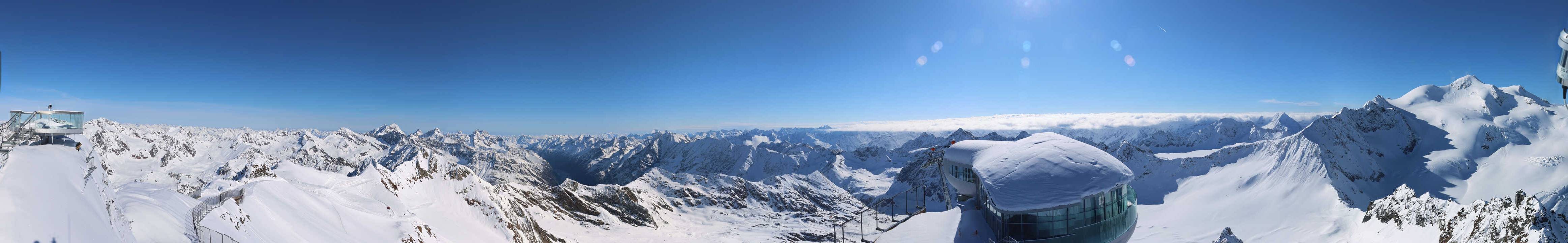 Archived image Webcam Tirol's highest Coffee House