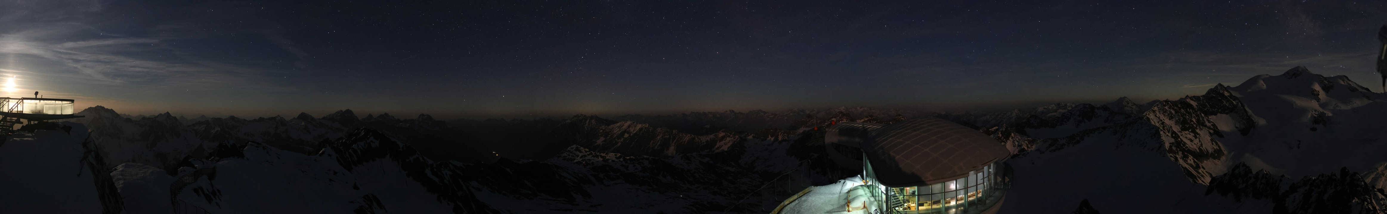 Archiv Foto Webcam Café am Pitztaler Gletscher