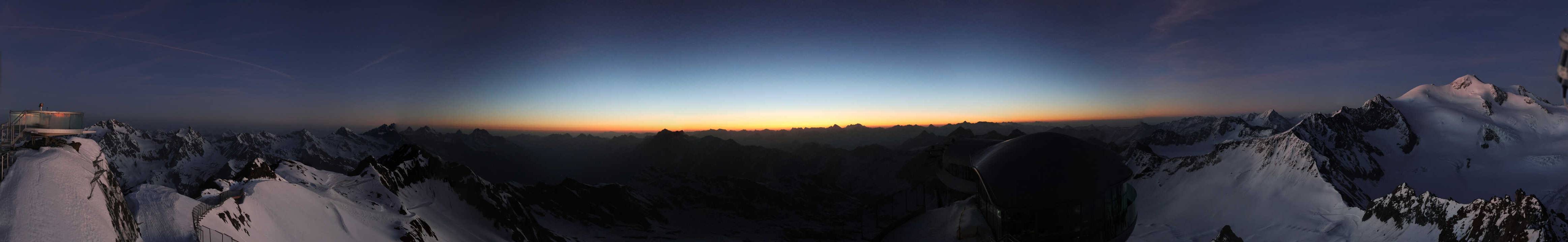 Archiv Foto Webcam Café am Pitztaler Gletscher