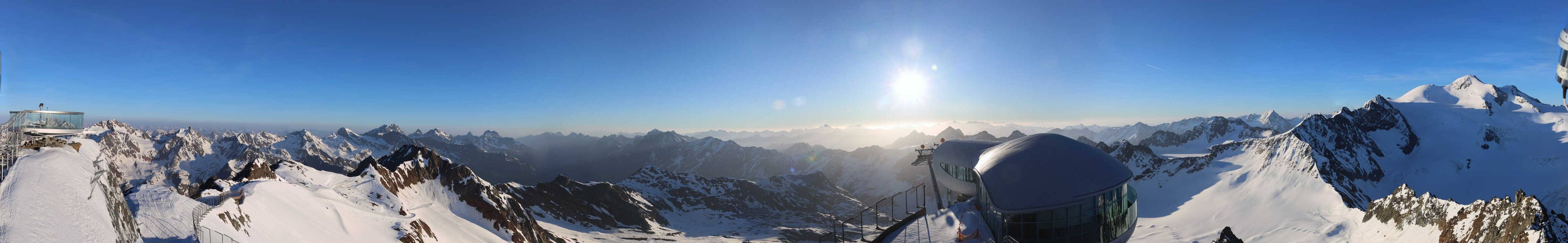Archiv Foto Webcam Café am Pitztaler Gletscher