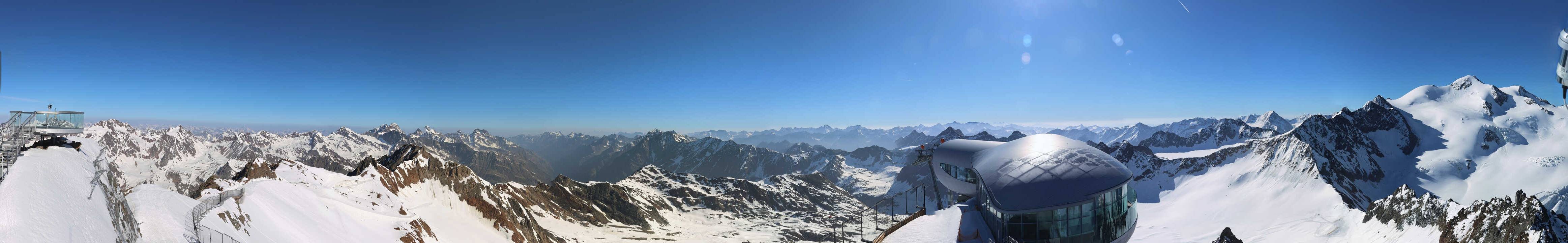 Archiv Foto Webcam Café am Pitztaler Gletscher