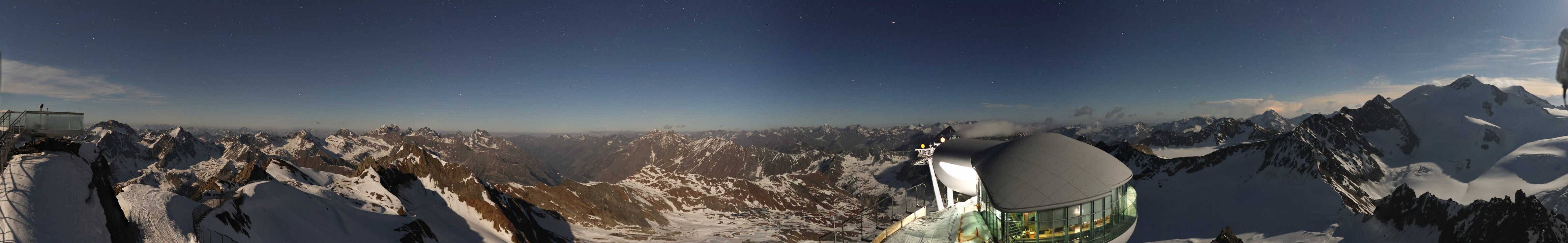 Archiv Foto Webcam Café am Pitztaler Gletscher