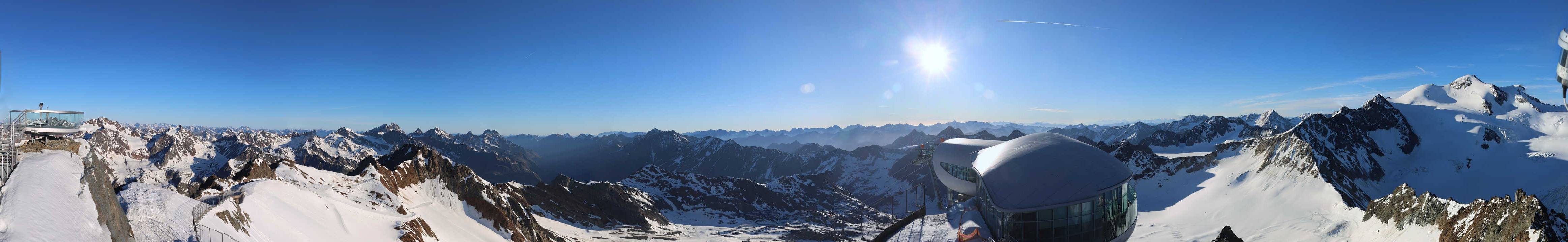 Archiv Foto Webcam Café am Pitztaler Gletscher