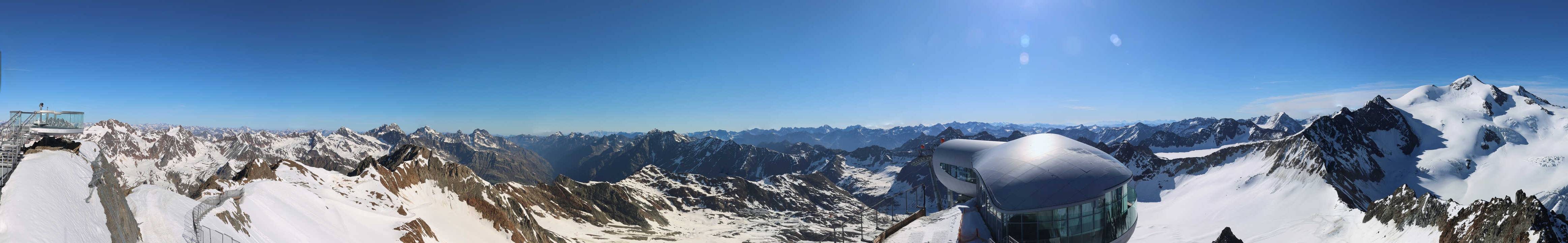 Archiv Foto Webcam Café am Pitztaler Gletscher