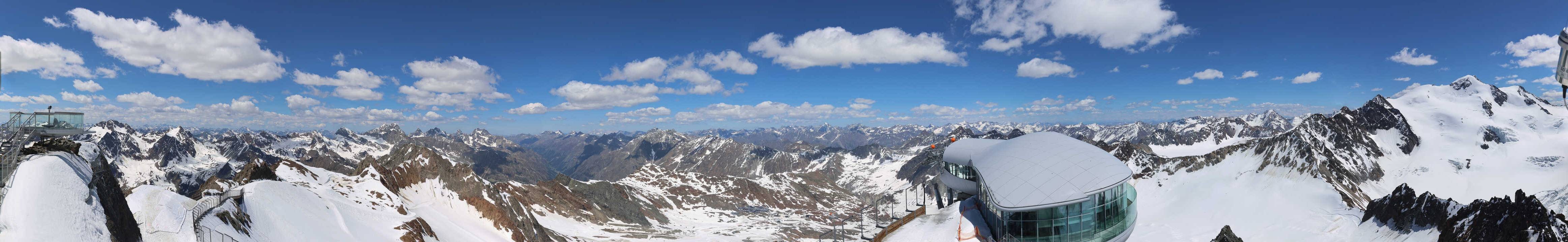 Archiv Foto Webcam Café am Pitztaler Gletscher
