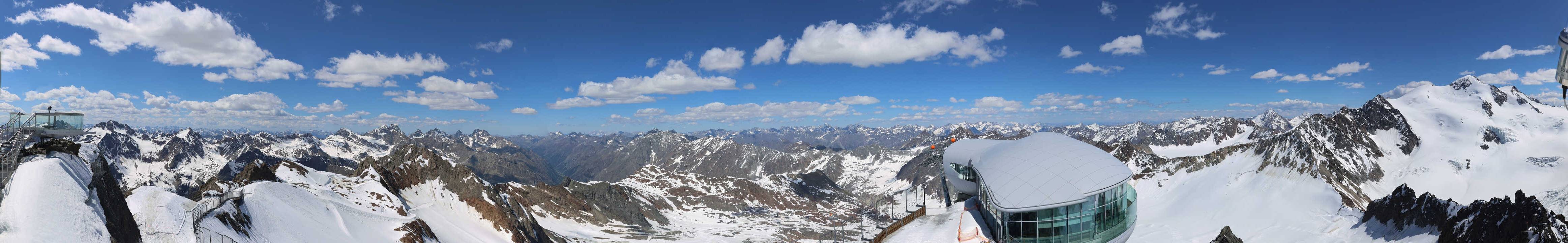 Archiv Foto Webcam Café am Pitztaler Gletscher