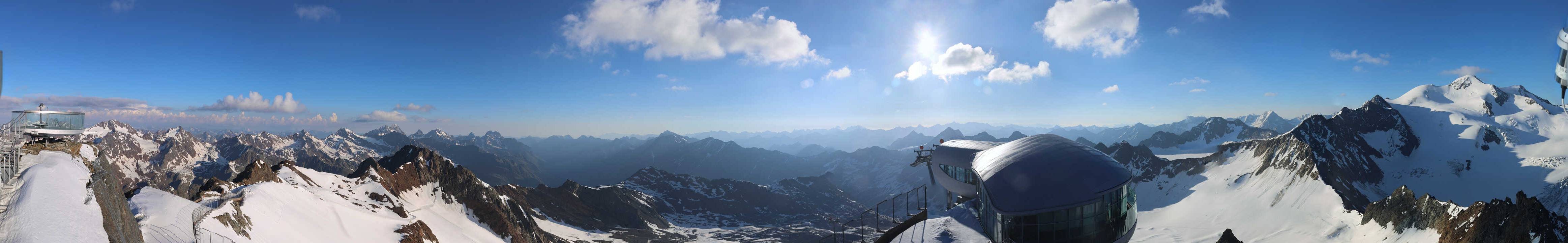 Archiv Foto Webcam Café am Pitztaler Gletscher