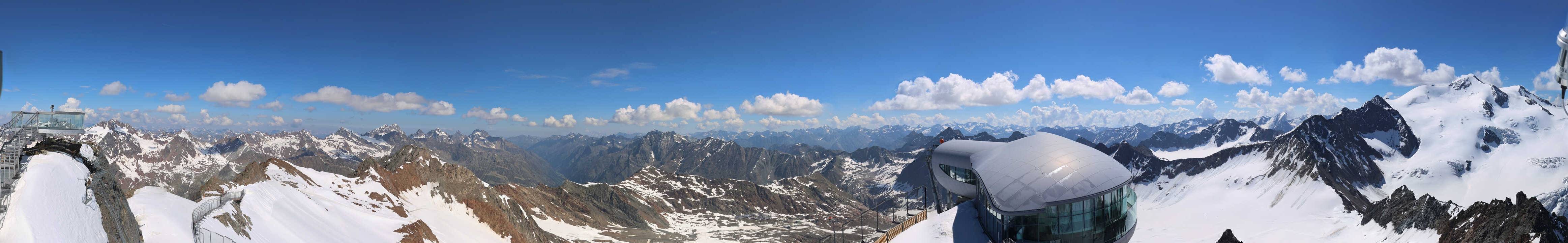 Archiv Foto Webcam Café am Pitztaler Gletscher