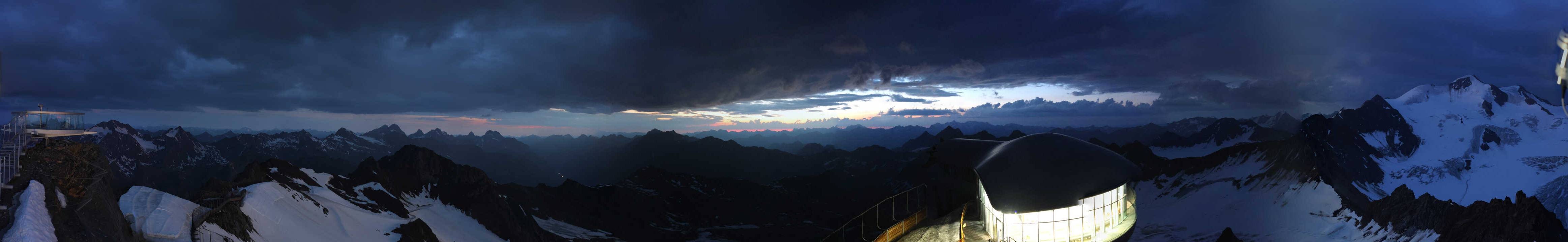 Archiv Foto Webcam Café am Pitztaler Gletscher