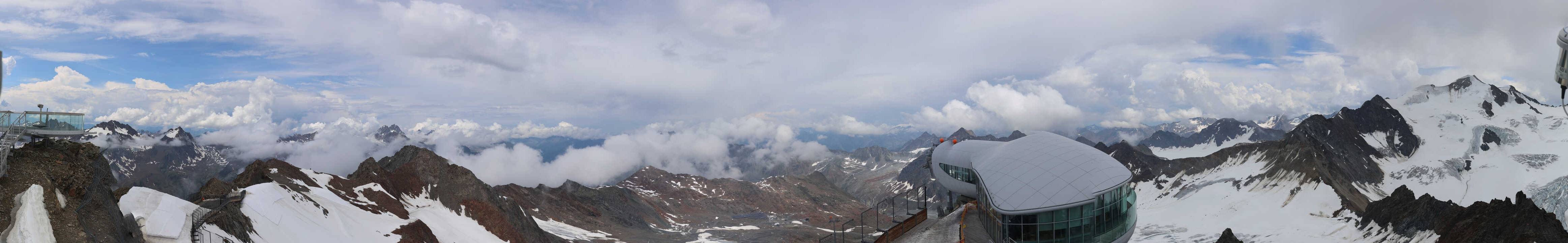 Archiv Foto Webcam Café am Pitztaler Gletscher
