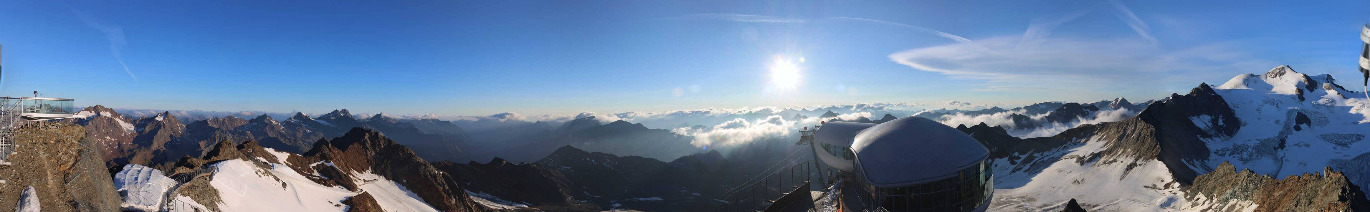 Archiv Foto Webcam Café am Pitztaler Gletscher