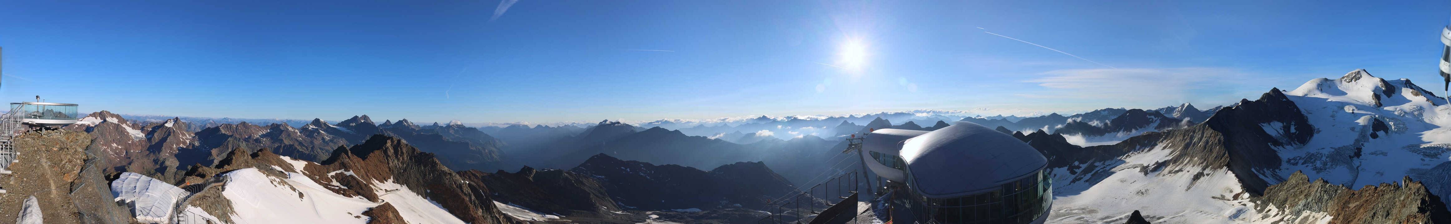Archiv Foto Webcam Café am Pitztaler Gletscher