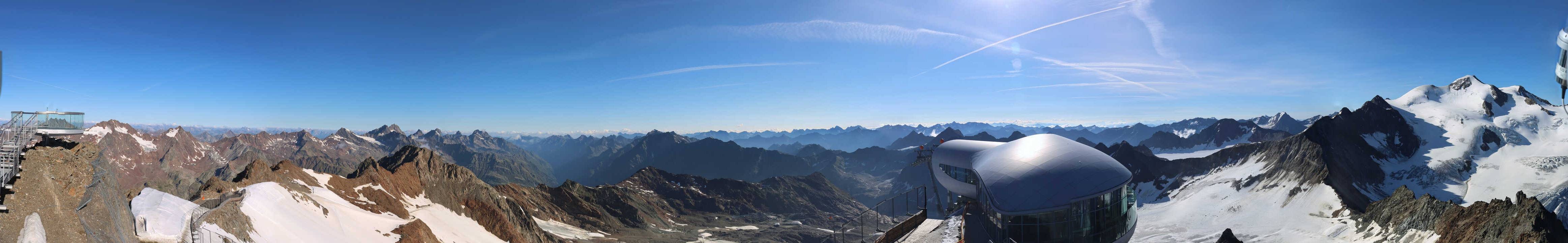Archiv Foto Webcam Café am Pitztaler Gletscher