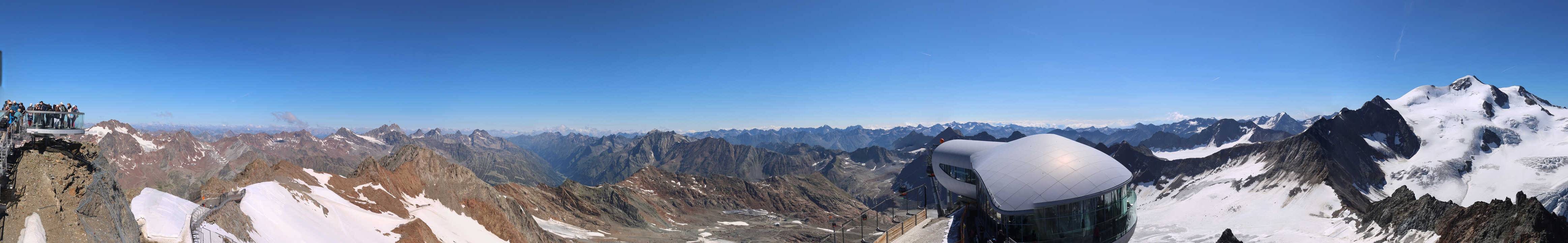 Archiv Foto Webcam Café am Pitztaler Gletscher