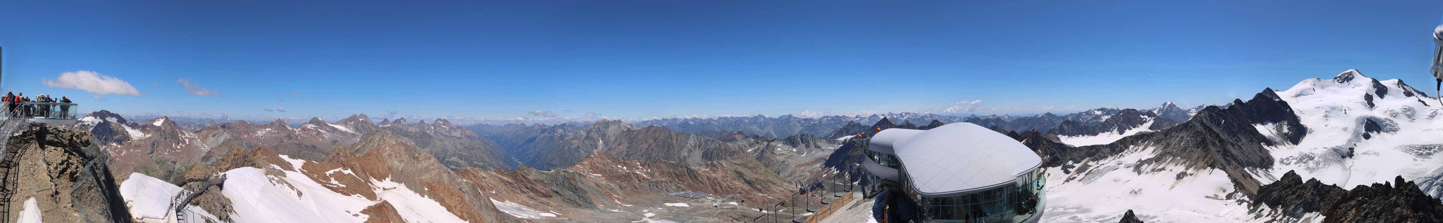Archiv Foto Webcam Café am Pitztaler Gletscher
