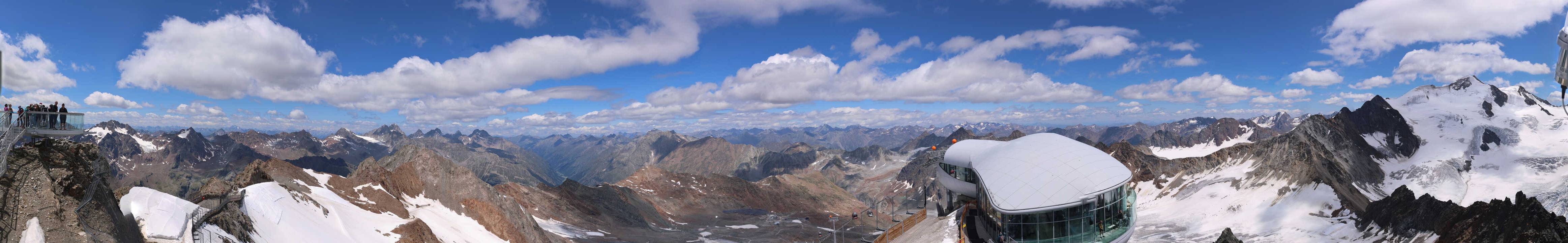 Archiv Foto Webcam Café am Pitztaler Gletscher