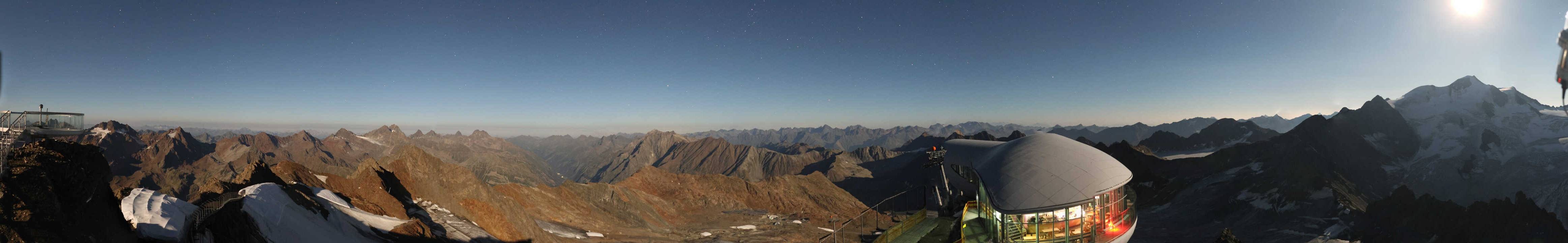 Archiv Foto Webcam Café am Pitztaler Gletscher
