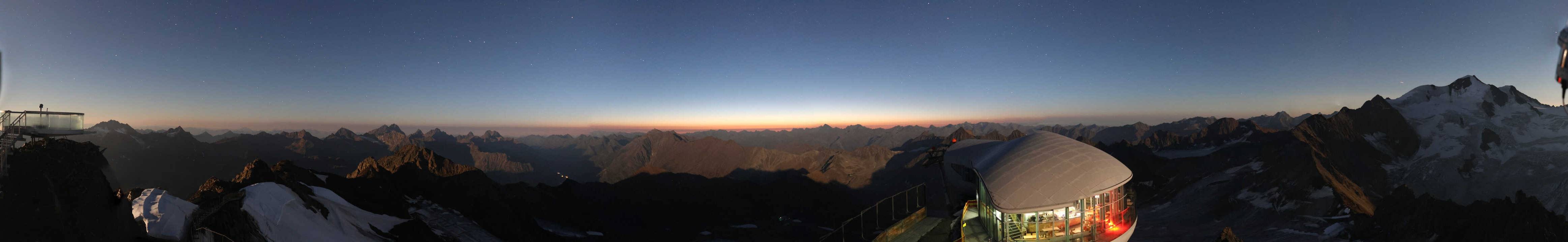 Archiv Foto Webcam Café am Pitztaler Gletscher