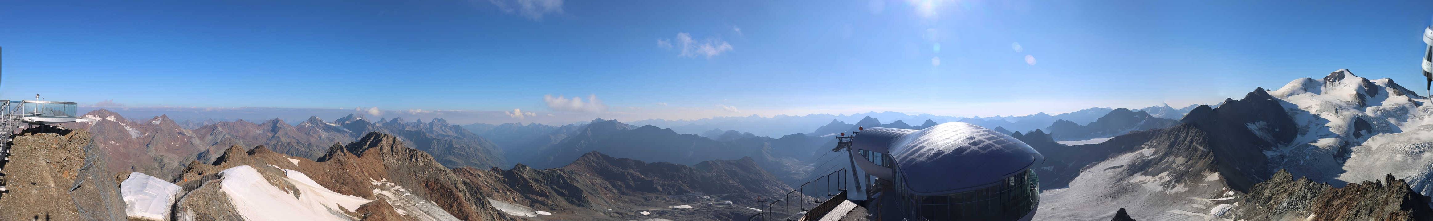 Archiv Foto Webcam Café am Pitztaler Gletscher