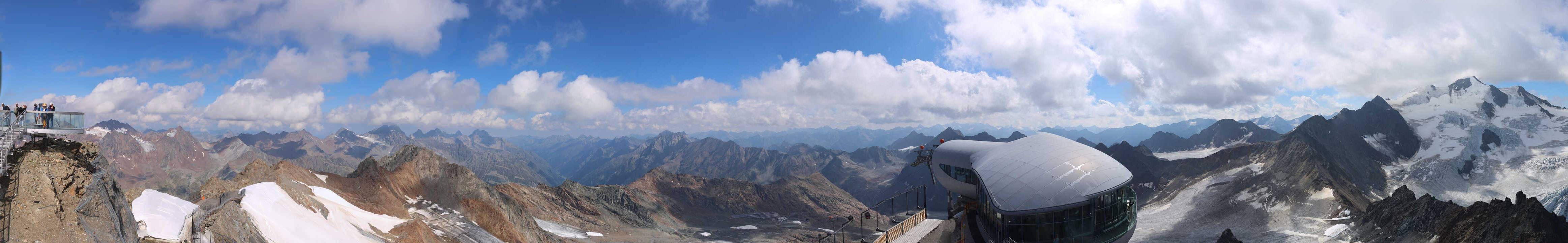 Archiv Foto Webcam Café am Pitztaler Gletscher