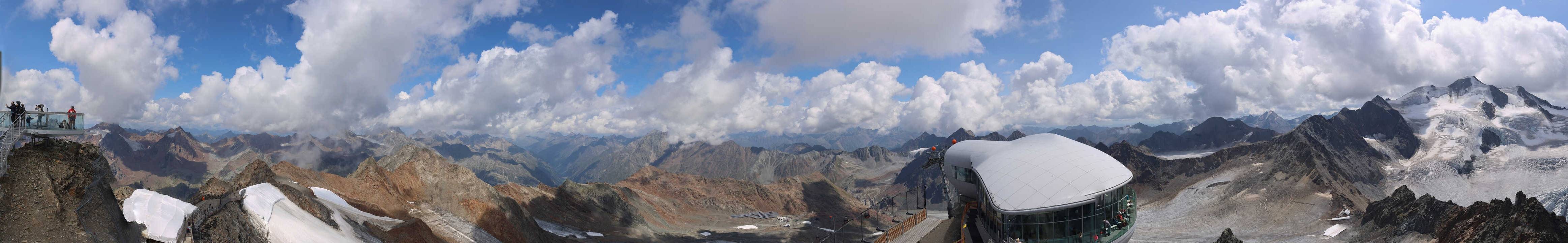 Archiv Foto Webcam Café am Pitztaler Gletscher