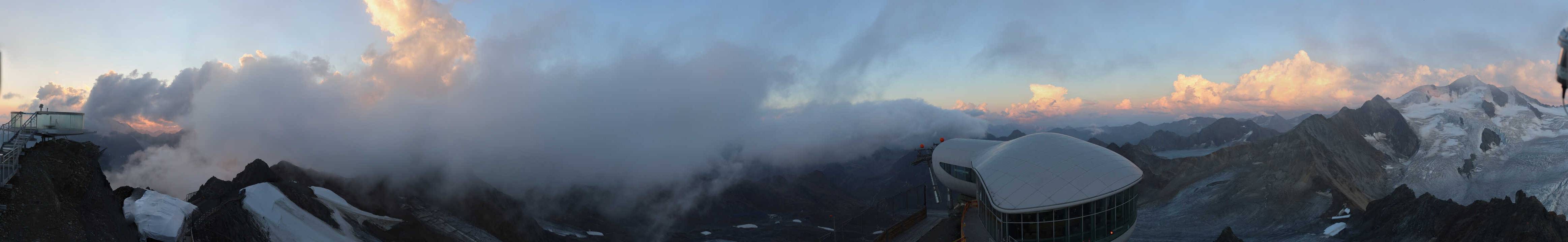 Archiv Foto Webcam Café am Pitztaler Gletscher