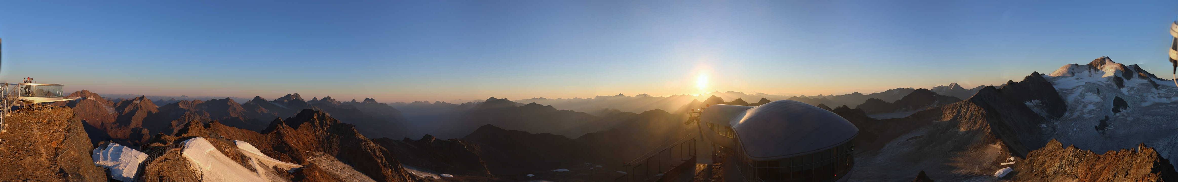 Archiv Foto Webcam Café am Pitztaler Gletscher