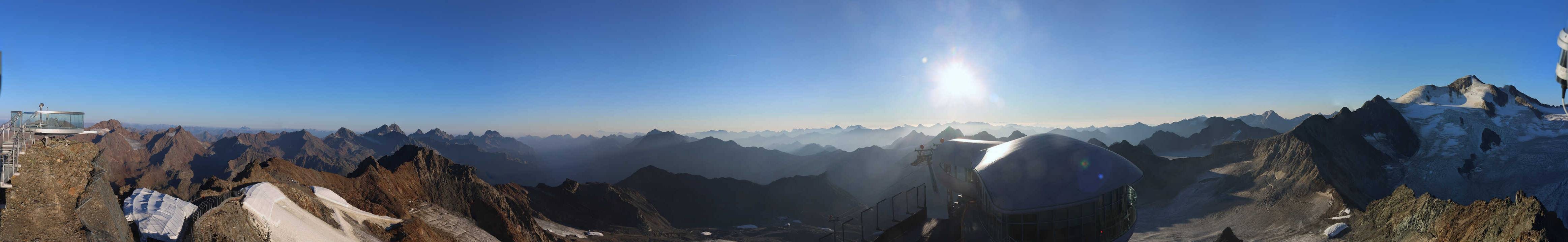 Archiv Foto Webcam Café am Pitztaler Gletscher