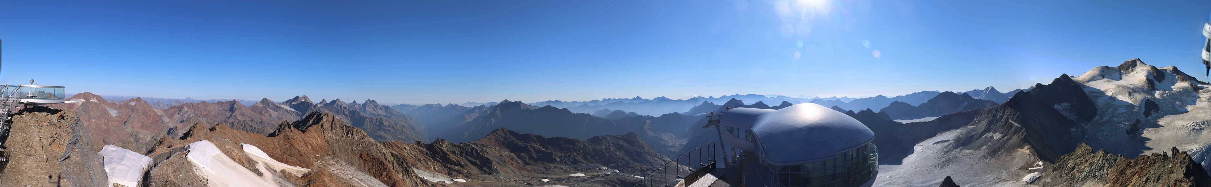 Archiv Foto Webcam Café am Pitztaler Gletscher