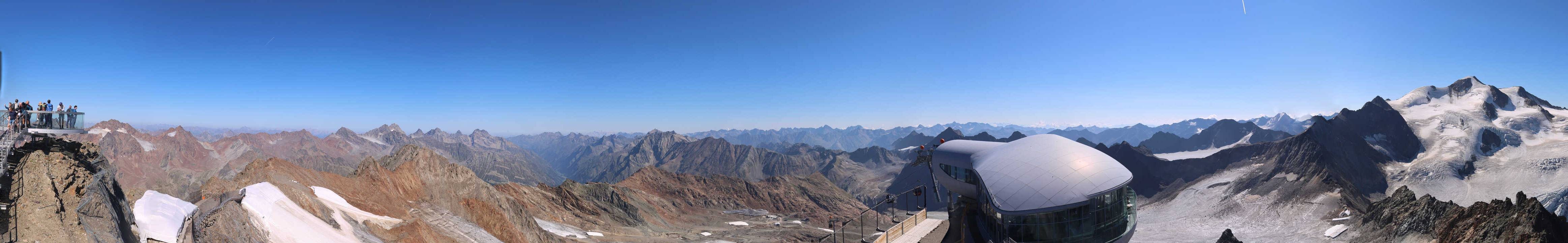 Archiv Foto Webcam Café am Pitztaler Gletscher