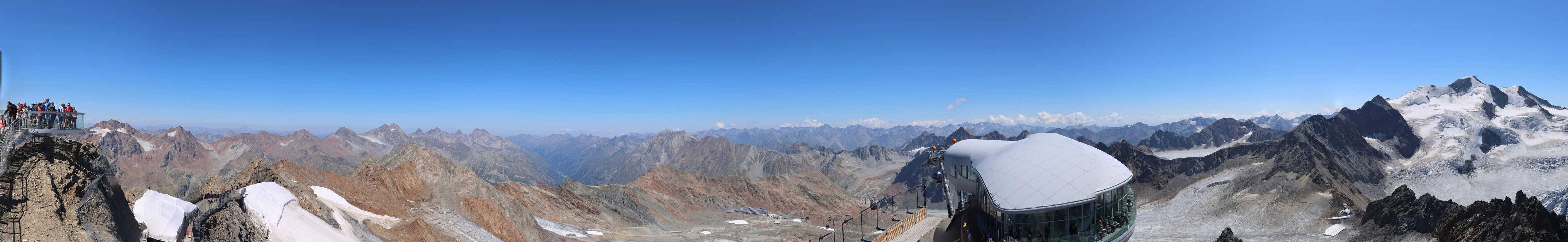 Archiv Foto Webcam Café am Pitztaler Gletscher