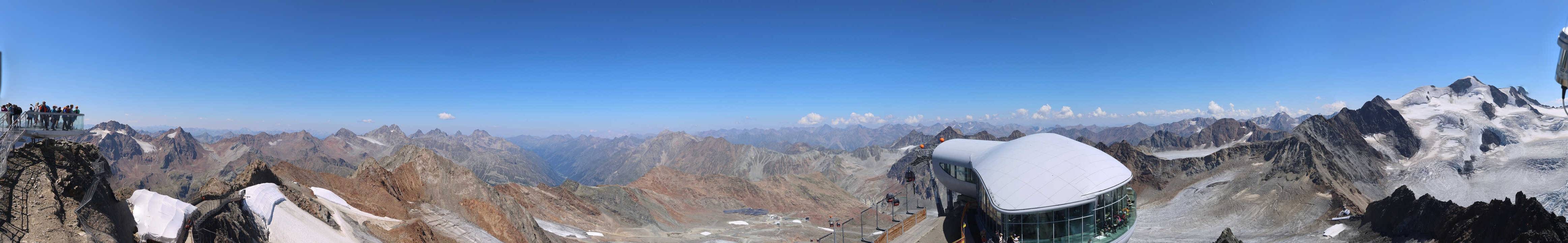 Archiv Foto Webcam Café am Pitztaler Gletscher