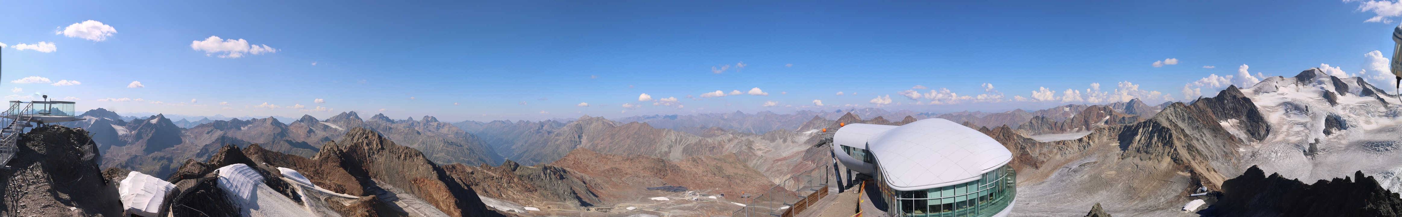 Archiv Foto Webcam Café am Pitztaler Gletscher