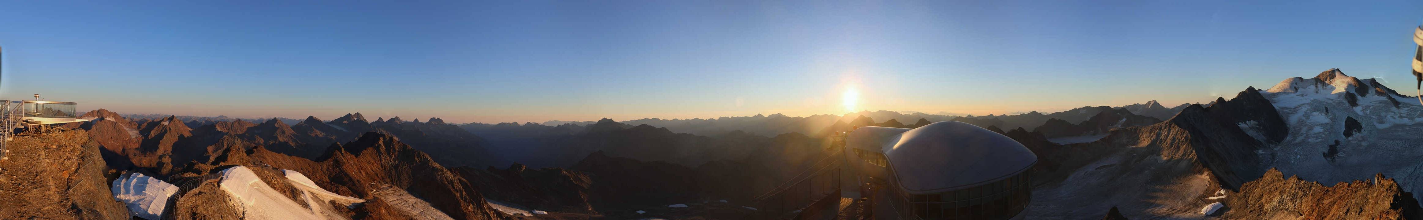 Archiv Foto Webcam Café am Pitztaler Gletscher