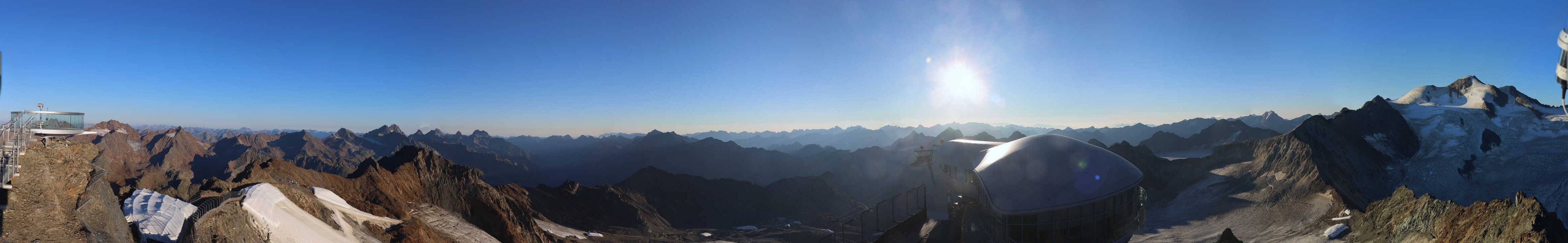 Archiv Foto Webcam Café am Pitztaler Gletscher