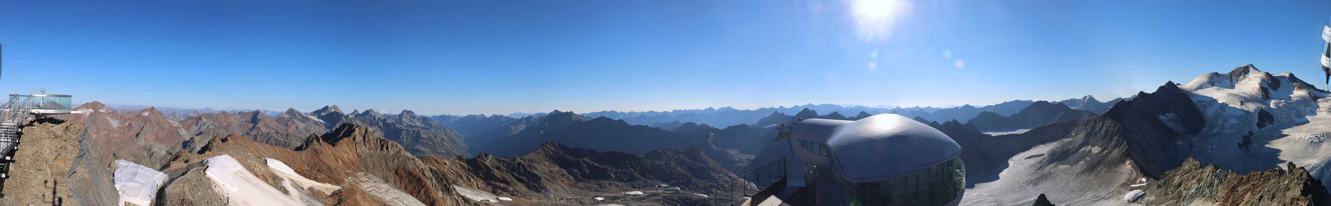 Archiv Foto Webcam Café am Pitztaler Gletscher